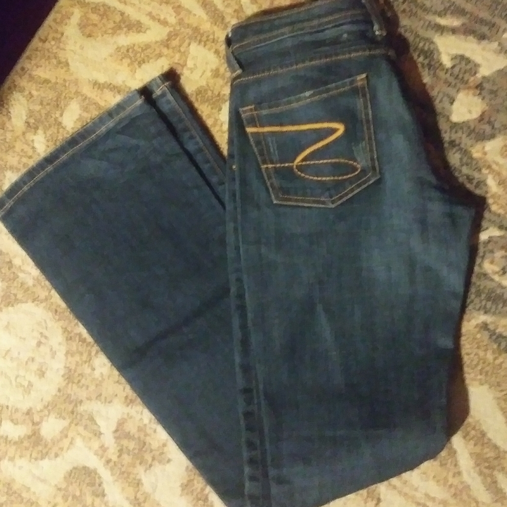 Seven7 circa early 2000 's Premium Denim Brand Flare Trend SZ 27